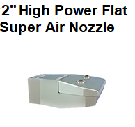 2 inch High Power Flat Super Air Nozzle
